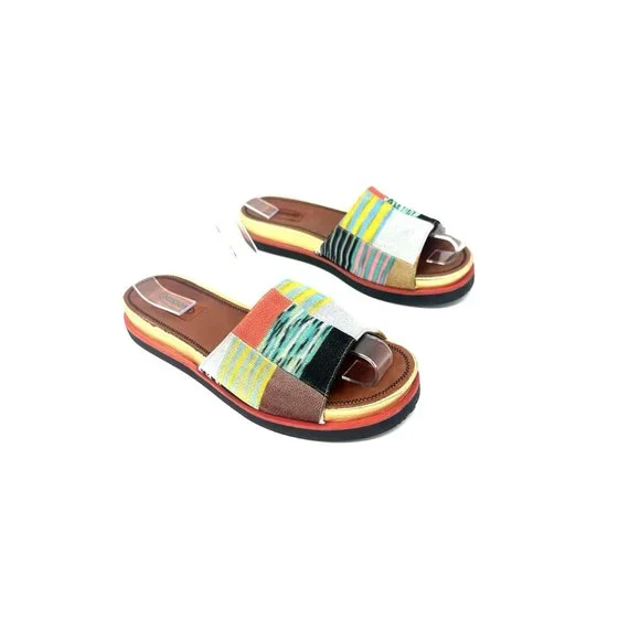 Missoni Patchwork Slides - Picture 2 of 5